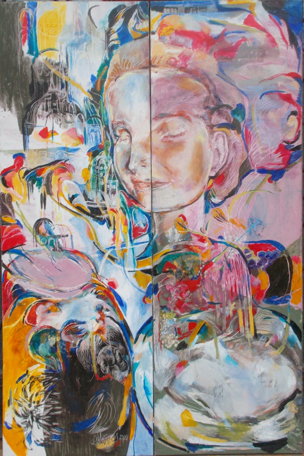 Girl  dreaming Anette Vargas