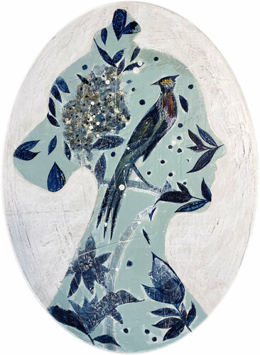 Donna 01 van Karenina Fabrizzi, Schilderij te koop op Singulart