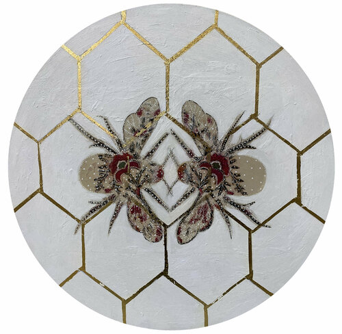 Insects B di Karenina Fabrizzi, Pittura in vendita su Singulart