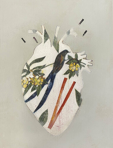 Heart 08 "Organs & limbs" by Karenina Fabrizzi, 소묘 for Sale on Singulart