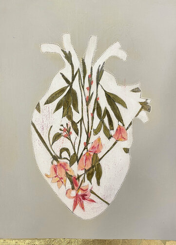 Heart 09 "Organs & limbs" van Karenina Fabrizzi, Tekening te koop op Singulart