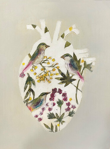 Heart 10 "Organs & limbs" van Karenina Fabrizzi, Tekening te koop op Singulart