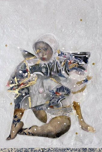 Prints Other dimensional self II di Karenina Fabrizzi, Pittura in vendita su Singulart
