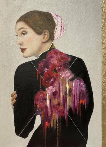 The other dimensional self A1 by Karenina Fabrizzi, 회화 for Sale on Singulart