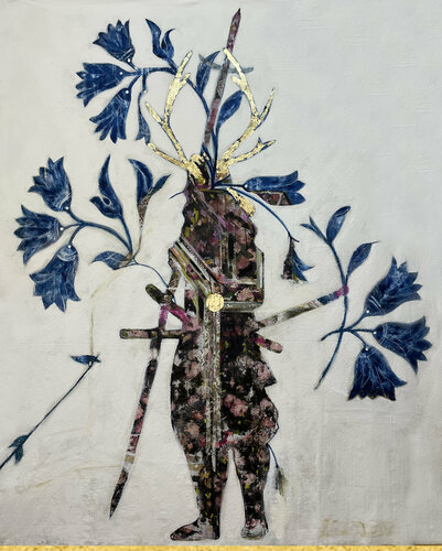 Samurai armor 002 van Karenina Fabrizzi, Schilderij te koop op Singulart