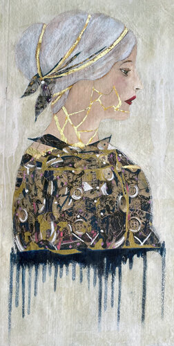 A small diviation of the truth VI par Karenina Fabrizzi, Peinture en vente sur Singulart
