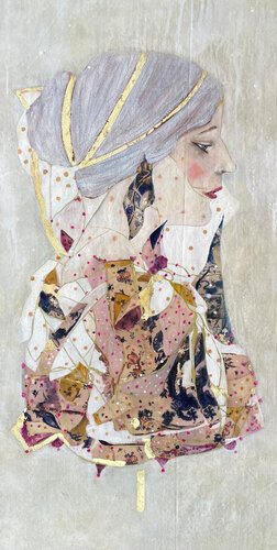 A small diviation of the truth V van Karenina Fabrizzi, Schilderij te koop op Singulart