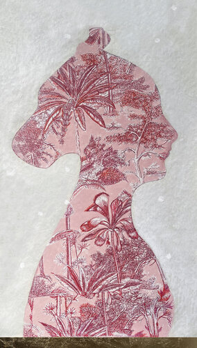 From fear to love/ flowers 03 van Karenina Fabrizzi, Schilderij te koop op Singulart
