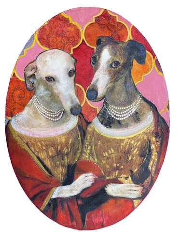 Megan & Su van Karenina Fabrizzi, Schilderij te koop op Singulart