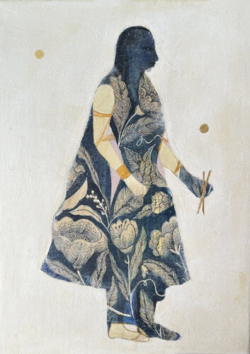 Hues of Happiness IV van Karenina Fabrizzi, Schilderij te koop op Singulart