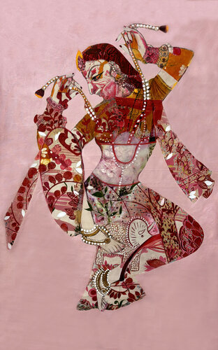 Hues of Happiness / Dancers II par Karenina Fabrizzi, Peinture en vente sur Singulart