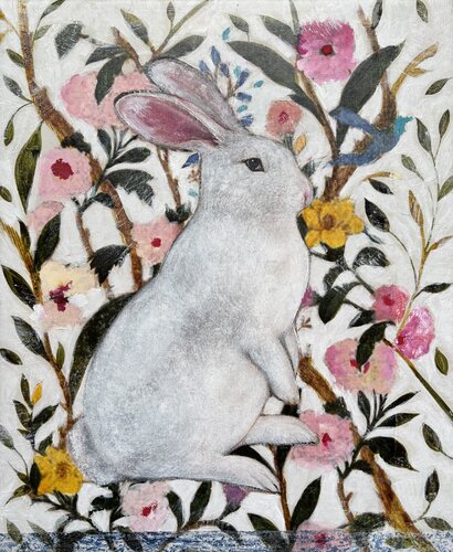 Silent Garden/ Spring Part B par Karenina Fabrizzi, Peinture en vente sur Singulart