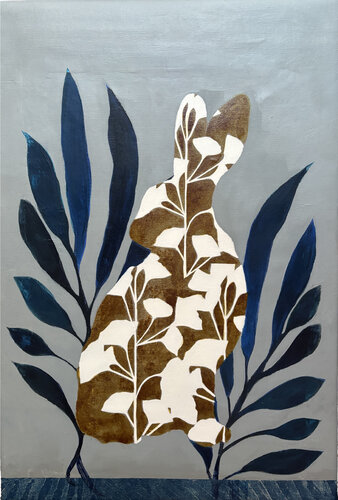 Silent Garden/ Decor par Karenina Fabrizzi, Peinture en vente sur Singulart
