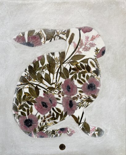 Silent Garden/ Lei von Karenina Fabrizzi, Malerei kaufen auf Singulart