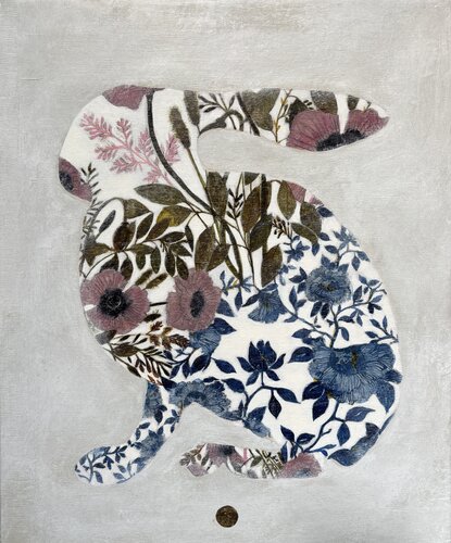 Silent Garden/ Lui von Karenina Fabrizzi, Malerei kaufen auf Singulart