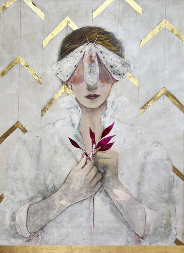Echoes Of Her Grace/ Whispers Of A Forgotten Elegance Iii van Karenina Fabrizzi, Schilderij te koop op Singulart