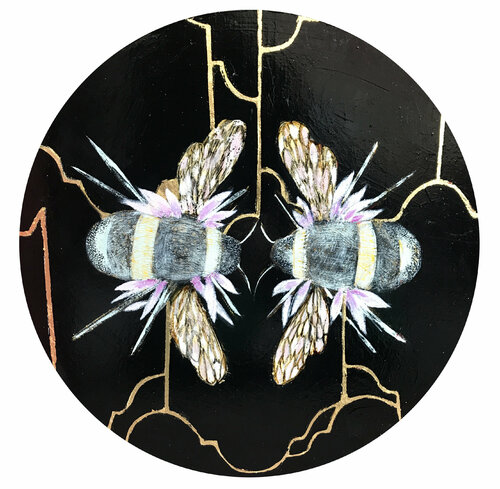 Insects 05 par Karenina Fabrizzi, Peinture en vente sur Singulart