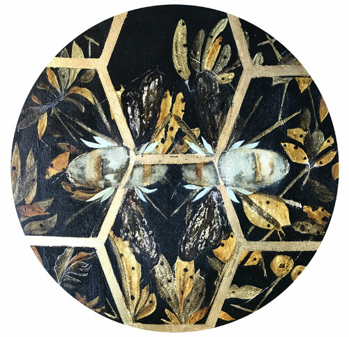 Insects 02 par Karenina Fabrizzi, Peinture en vente sur Singulart