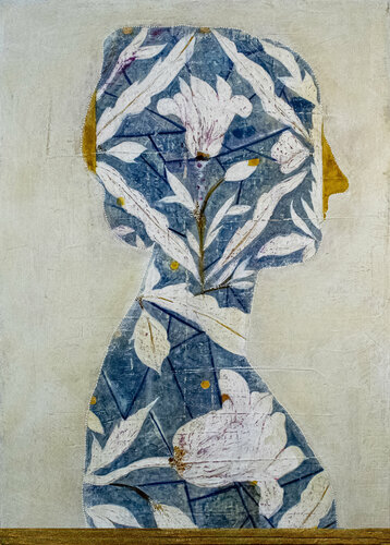 Le grand bleu par Karenina Fabrizzi, Peinture en vente sur Singulart