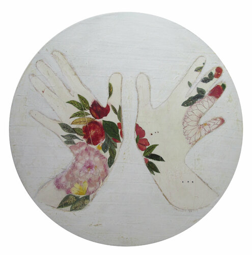 "Organs & limbs" Hands II by Karenina Fabrizzi, Painting for Sale on Singulart