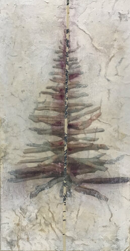Sweet Christmas par Karenina Fabrizzi, Peinture en vente sur Singulart