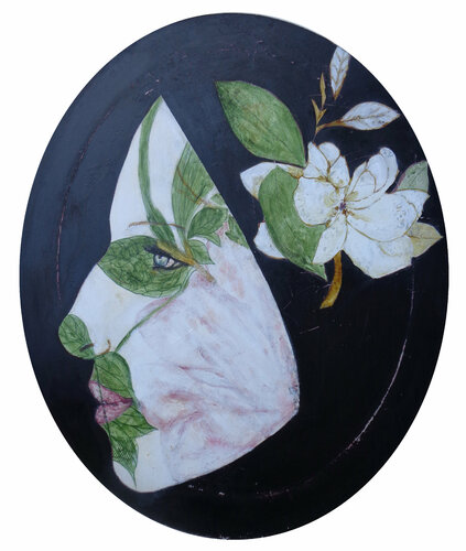 Barbara par Karenina Fabrizzi, Peinture en vente sur Singulart