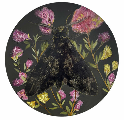 Insects 09 van Karenina Fabrizzi, Schilderij te koop op Singulart