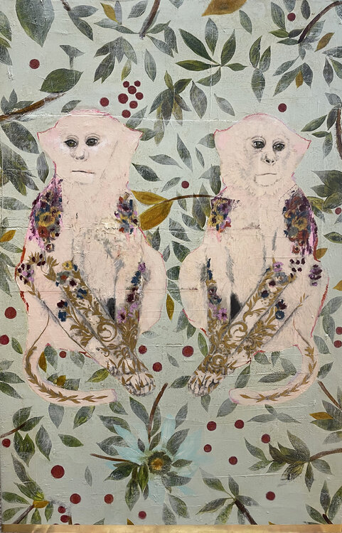 Whispers Amongst the Foliage /tuquoise Karenina Fabrizzi