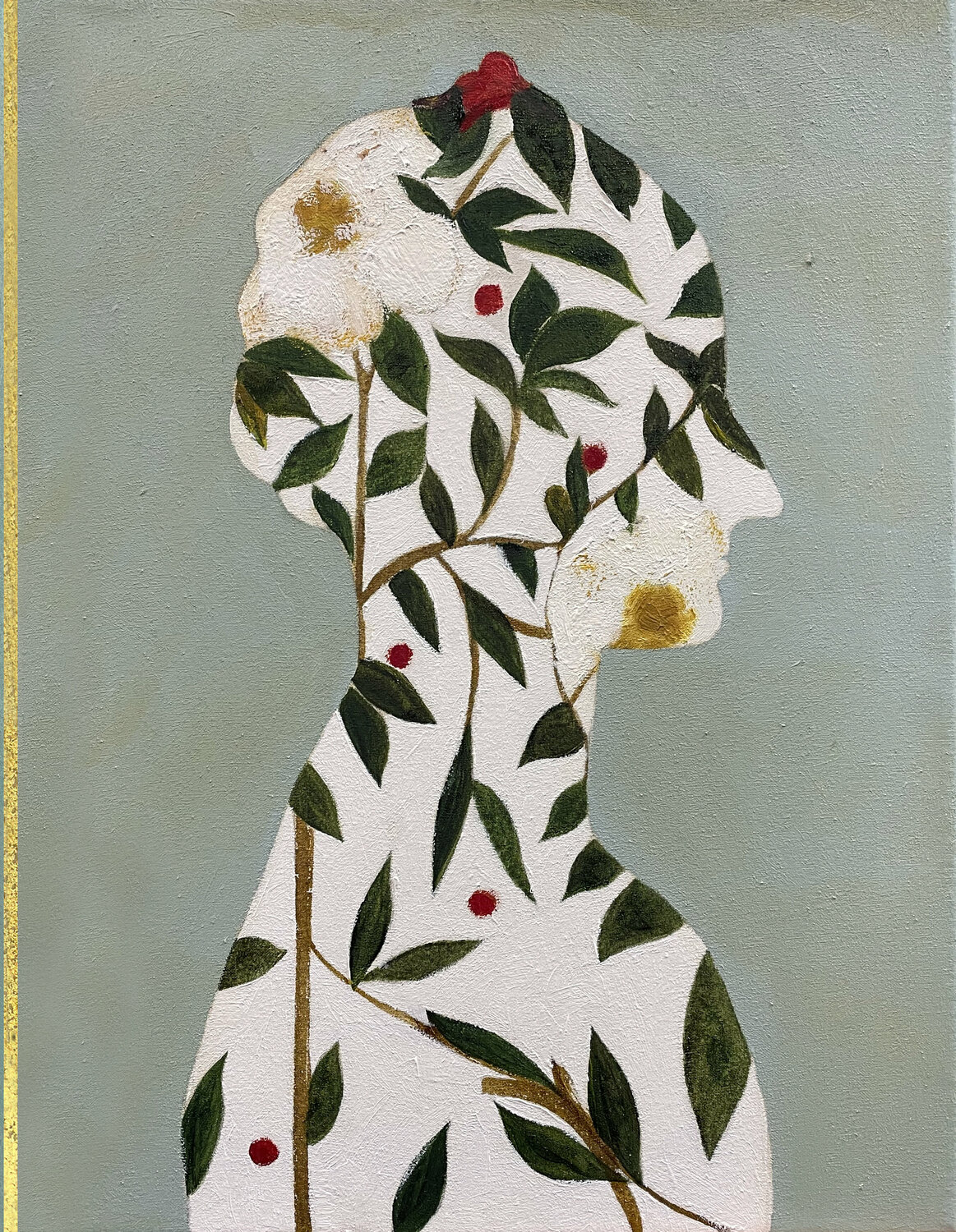 Green portrait 01 bis Karenina Fabrizzi