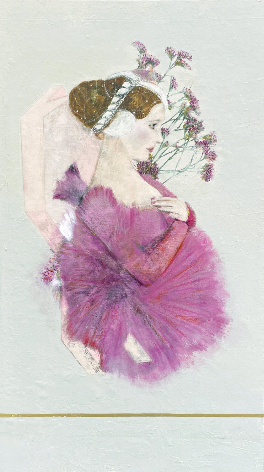 La dame rose Karenina Fabrizzi