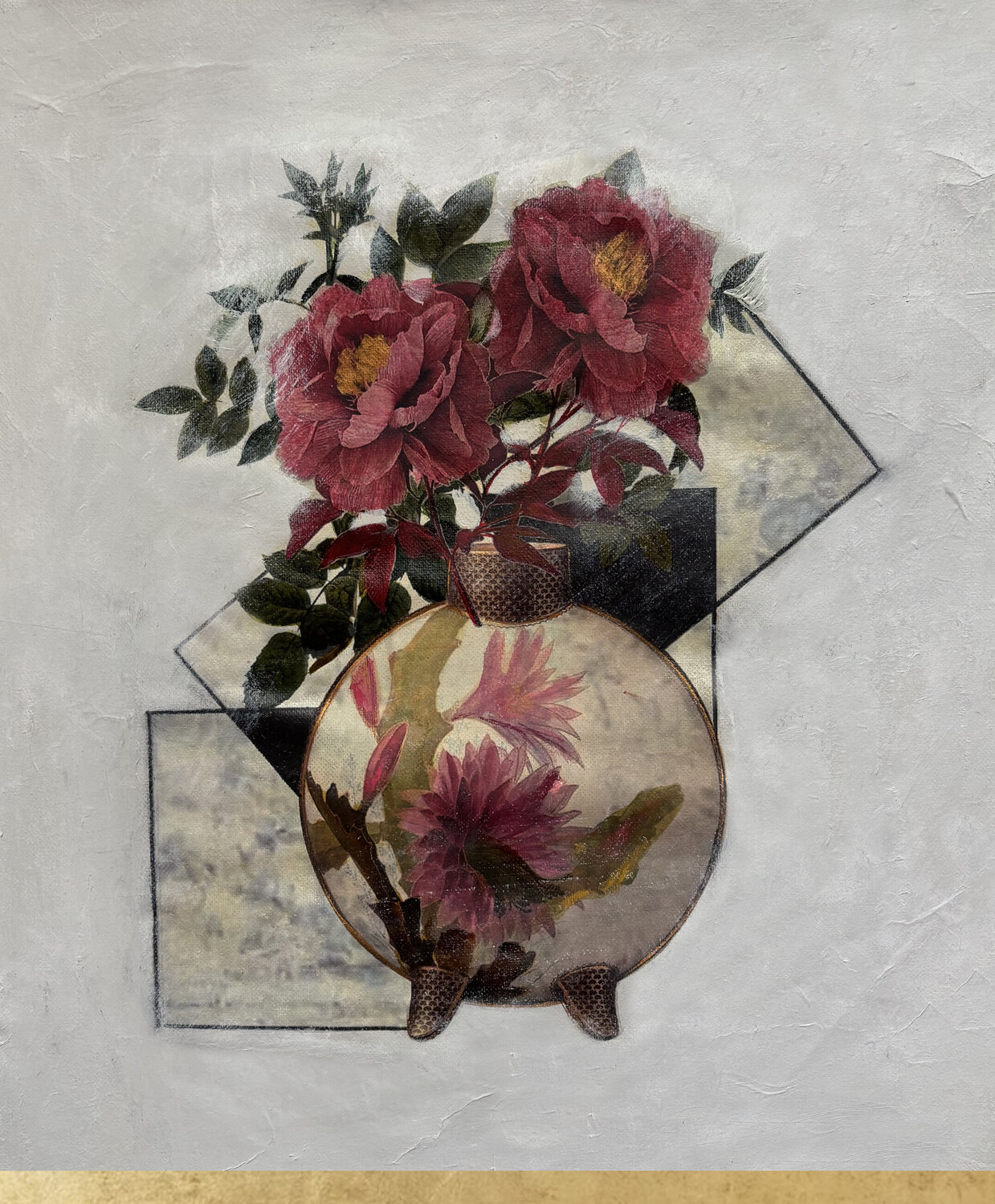 Beyond The Porcelain Skin/ part 1 Karenina Fabrizzi Originalgemälde zu verkaufen