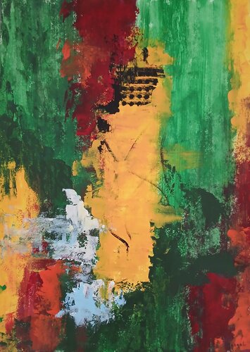 El reencuentro familiar by Masqali, Work on Paper for Sale on Singulart