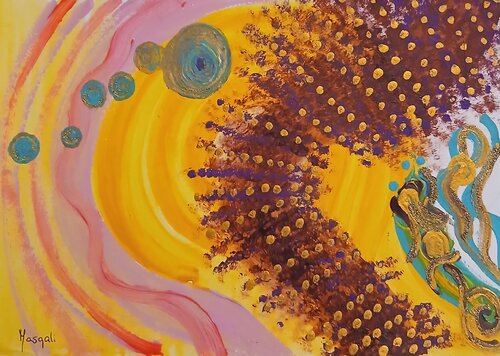 Volver a nacer par Masqali, Œuvre sur papier en vente sur Singulart