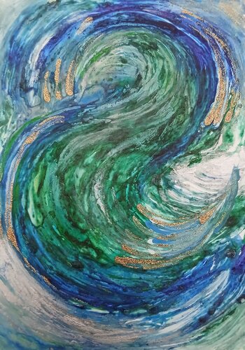 Mar de sueños by Masqali, Work on Paper for Sale on Singulart