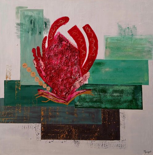 Corazon de Cristal by Masqali, Painting for Sale on Singulart
