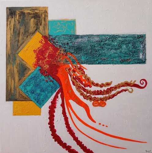 La danza del alma by Masqali, Painting for Sale on Singulart