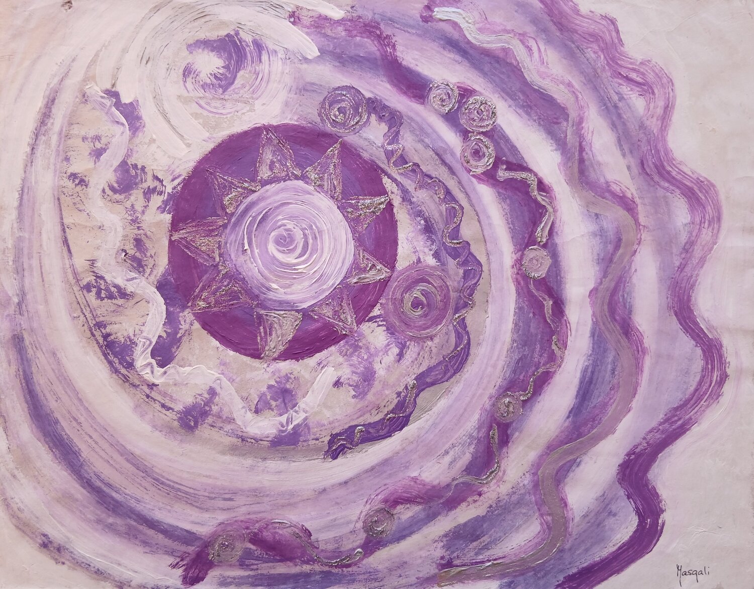 Akasha Masqali Work on Paper for sale