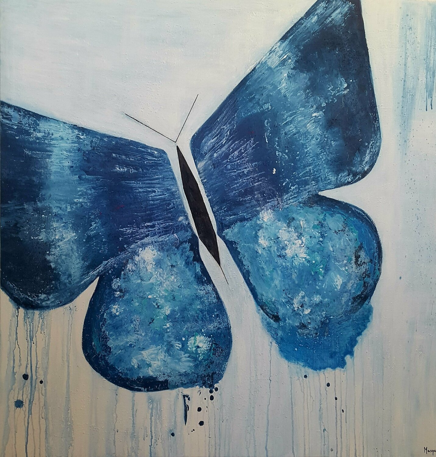 Mariposa de luz Masqali