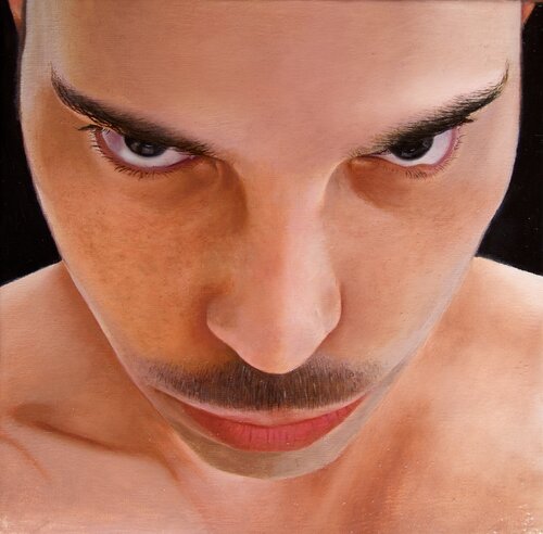 I, Social Anxiety Disorder. by Ezequiel Martinez Llaser, Painting for Sale on Singulart