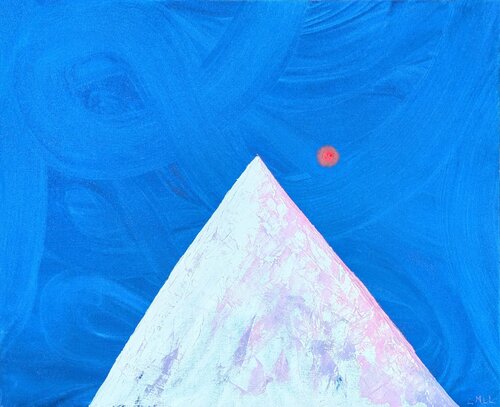 Le mont blanc by Ezequiel Martinez Llaser, Painting for Sale on Singulart