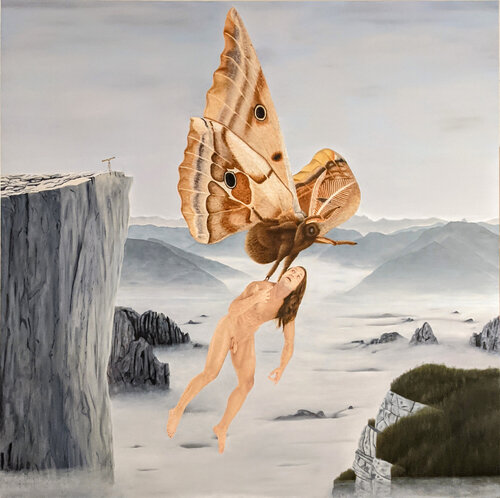 De la volonté et du chaos. by Ezequiel Martinez Llaser, 회화 for Sale on Singulart