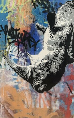 On The Wall 062 by OneAck, Painting for Sale on Singulart