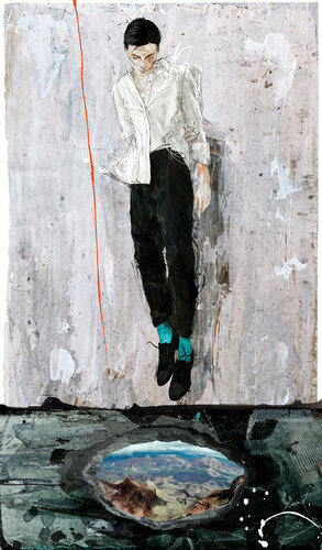 Rabbit Hole van Sait Mingü, Digitaal te koop op Singulart