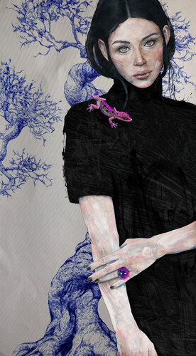 Gecko di Sait Mingü, Digitale in vendita su Singulart