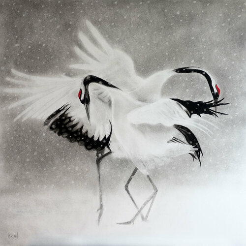 Duo de grâce... van Isael, Tekening te koop op Singulart