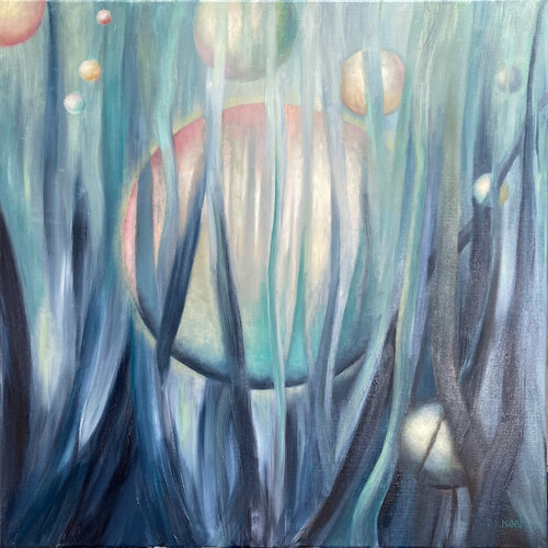Monde d'ailleurs 4. van Isael, Schilderij te koop op Singulart