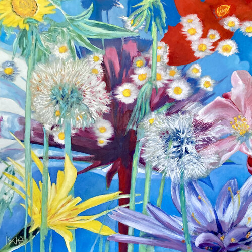 Chant d'amour 3. van Isael, Schilderij te koop op Singulart
