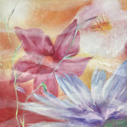 Fleurs de vie 4. di Isael, Pittura in vendita su Singulart