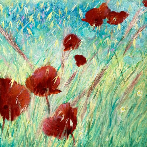 Fleurs de vie 7. par Isael, Peinture en vente sur Singulart