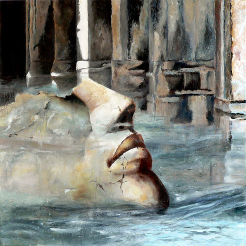 L'attente van Isael, Schilderij te koop op Singulart